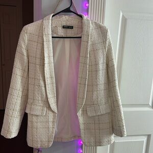 Frenchy Plaid Blazer
